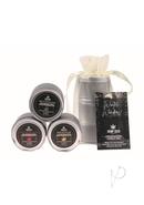 Earthly Body 2023 Hemp Seed Holiday Candle Trio